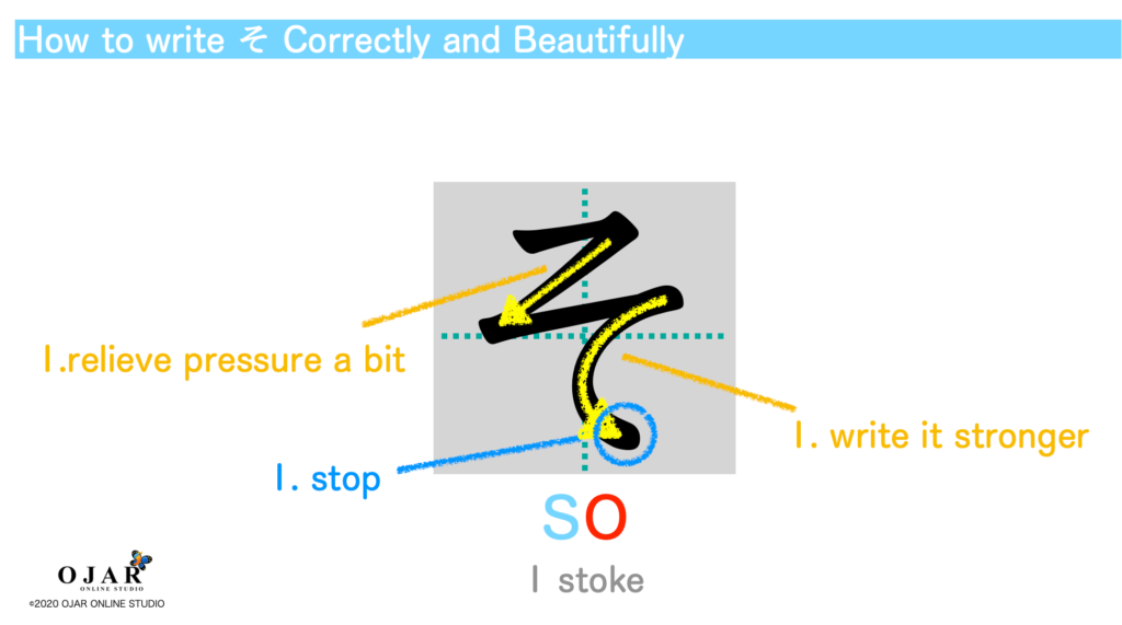 hiragana so