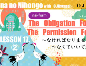 Obligation and Permission “Must do” in Japanese